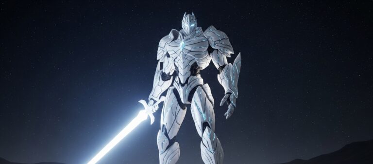 Colossal Space God Warrior / Free UHD Wallpaper