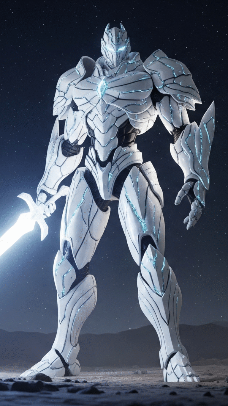 Colossal Space God Warrior / Free UHD Wallpaper