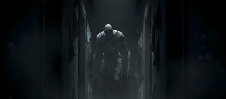Creepy Monster Dark Hallway / Free UHD Wallpaper