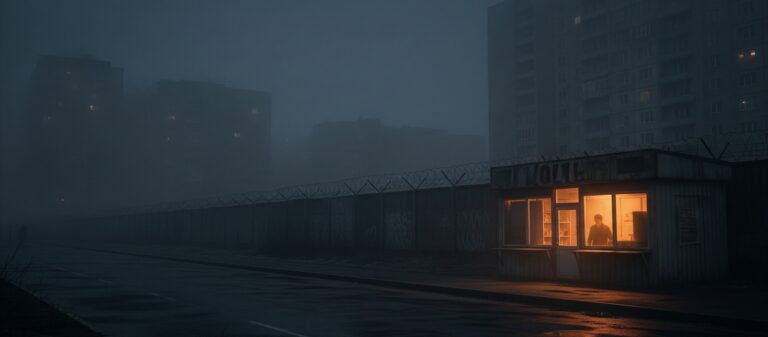 Shack Isolated Cold City / Free UHD Wallpaper