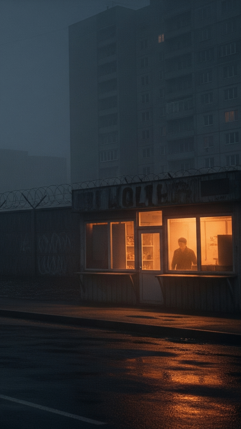Shack Isolated Cold City / Free UHD Wallpaper